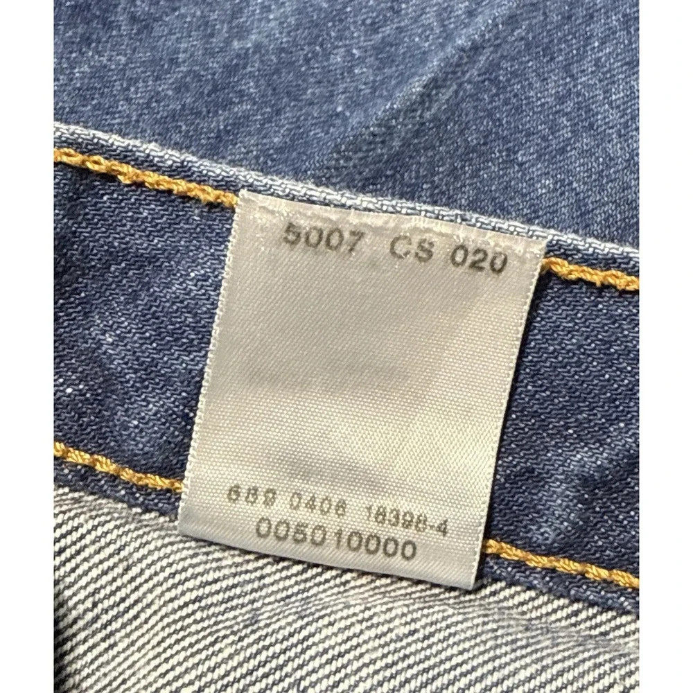 Levis 501 XX Mens Jeans 33x33 Fits 32x30 Blue Denim Button Fly Straight